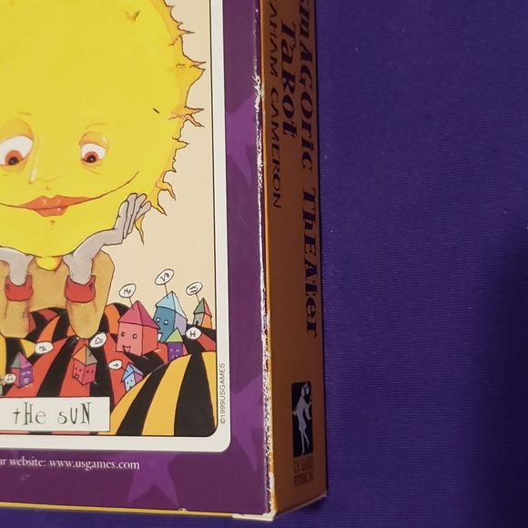 Phantasmagoric Theater Tarot Deck+Booklet U.S.GAMES Out of Print Rare New Sealed - Picture 10 of 10